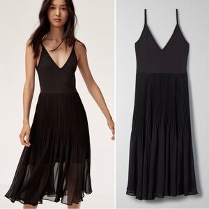 Wilfred Black Midi Dress